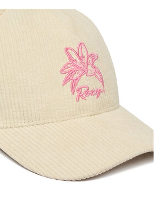 Roxy Czapka z daszkiem CWBEO-RX-W3-002-SS26 Beżowy. Kolor: beżowy. Materiał: poliester
