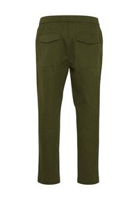 Casual Friday Spodnie materiałowe 20504819 Zielony Regular Fit. Okazja: na co dzień. Kolor: zielony. Materiał: materiał, bawełna. Styl: casual #7