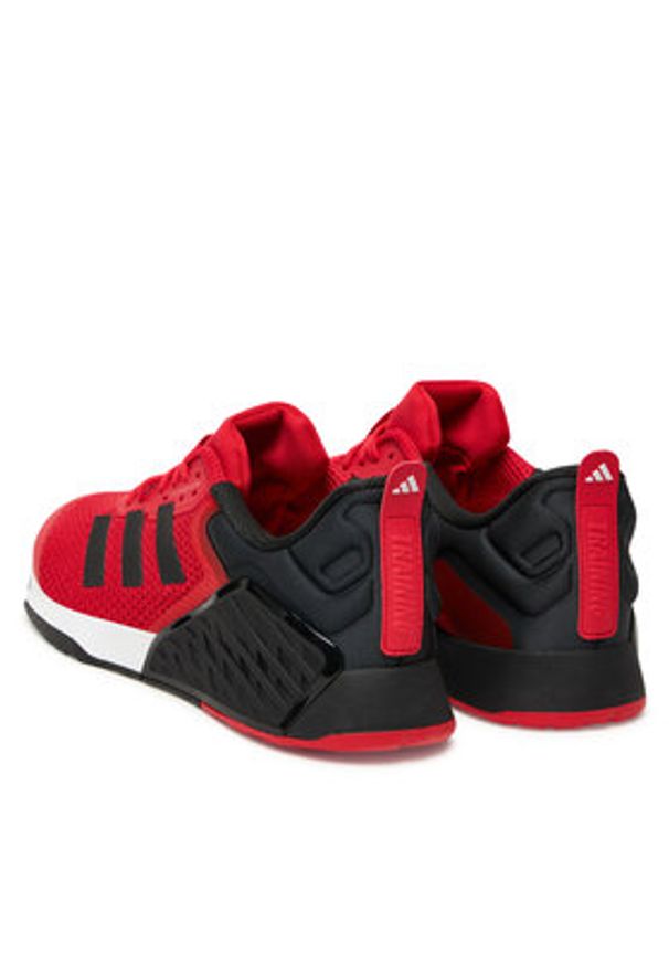 Adidas - adidas Buty na siłownię Dropset 3 strength training JR1669 Czerwony. Kolor: czerwony. Materiał: materiał. Sport: fitness