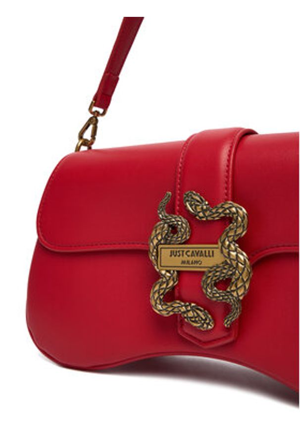 Just Cavalli Torebka 79RA4BA1 ZSA89 Czerwony. Kolor: czerwony. Materiał: skórzane
