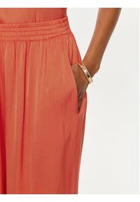 ViCOLO Spodnie materiałowe TB0034 Pomarańczowy Relaxed Fit. Kolor: pomarańczowy. Materiał: wiskoza #4