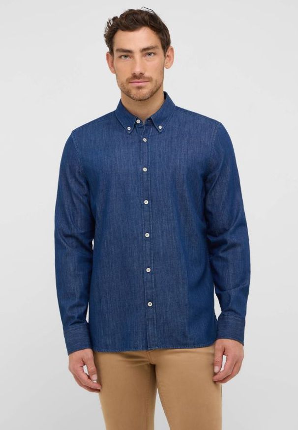 Męska Koszula Mustang Style Cullman Denim Blue 1016946 5000 700. Materiał: denim