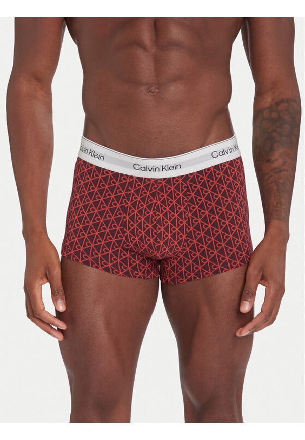 Calvin Klein Underwear Komplet 3 par bokserek LV00NB4564 Kolorowy. Materiał: bawełna. Wzór: kolorowy