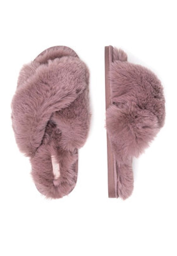 DeeZee Kapcie WFA3204-2 Różowy. Kolor: różowy. Materiał: materiał