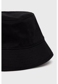 Adidas - adidas kapelusz bawełniany kolor czarny bawełniany. Kolor: czarny. Materiał: bawełna