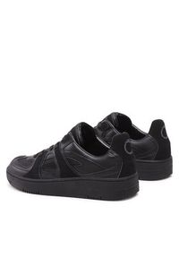 Trussardi Jeans - Trussardi Sneakersy 79A00844 Czarny. Kolor: czarny. Materiał: skóra #2