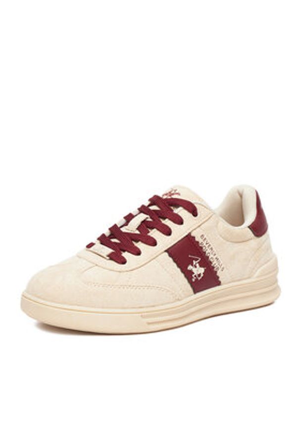 Beverly Hills Polo Club Sneakersy CEO-A1419104A Écru. Materiał: materiał