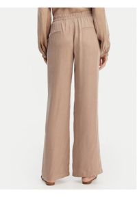 Guess Spodnie materiałowe W6GB07 W1781 Beżowy Regular Fit. Kolor: beżowy. Materiał: wiskoza #4