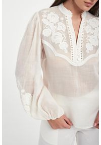 Twinset Milano - Bluzka damska z haftem TWINSET. Wzór: haft #5