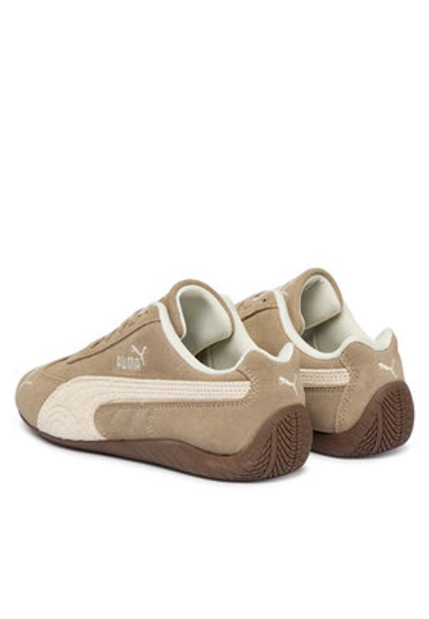 Puma Sneakersy Speedcat Elevated Wns 403619 02 Beżowy. Kolor: beżowy. Materiał: zamsz, skóra