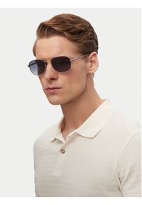 Hugo - HUGO Okulary przeciwsłoneczne 1375/S 208306 Srebrny. Kolor: srebrny #4