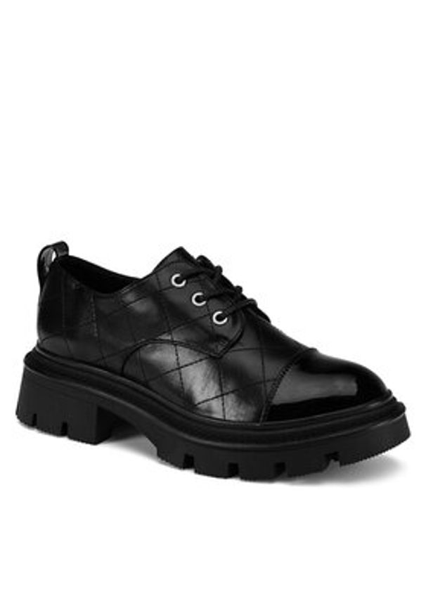 Nine West Loafersy 8198-1 Czarny. Kolor: czarny. Materiał: materiał