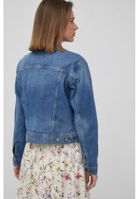 Lauren Ralph Lauren kurtka jeansowa damska przejściowa. Okazja: na co dzień. Kolor: niebieski. Materiał: jeans. Styl: casual