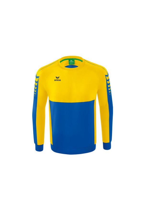 ERIMA - Bluza Erima Six Wings. Kolor: niebieski, żółty, wielokolorowy. Materiał: materiał. Sport: piłka ręczna