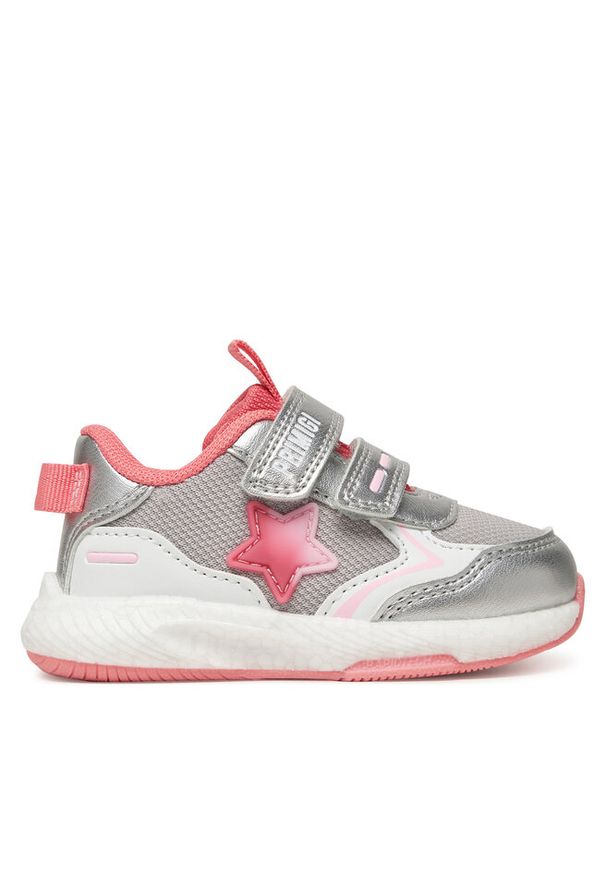Sneakersy Primigi. Kolor: srebrny