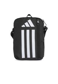 Adidas - Torba adidas Essentials Training Shoulder Bag HT4752 - czarna. Kolor: czarny. Materiał: materiał. Wzór: aplikacja