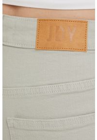 JDY jeansy damskie kolor szary medium waist. Kolor: szary #4