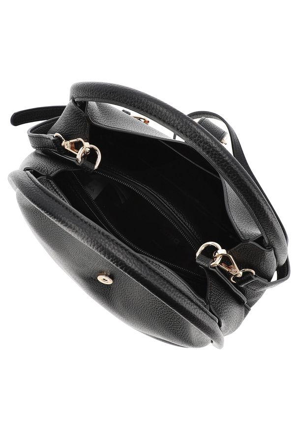 Big-Star - Czarna Torebka Big Star Elegancki Kuferek Damski. Kolor: czarny. Styl: elegancki