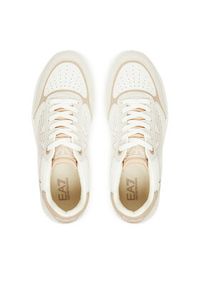 EA7 Emporio Armani Sneakersy 7X000405 AF19826 MZ170 Biały. Kolor: biały. Materiał: skóra #3