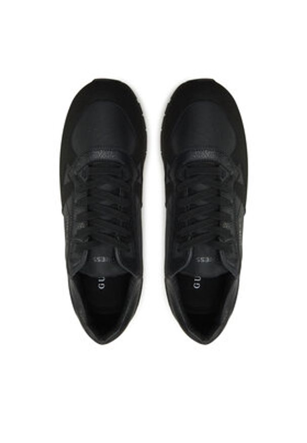 Guess Sneakersy Tresa FMPALC ELL12 Czarny. Kolor: czarny. Materiał: skóra