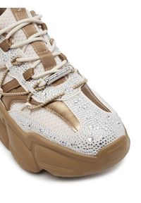 Steve Madden Sneakersy Spectator-R SM11003240 Brązowy. Kolor: brązowy. Materiał: materiał #3