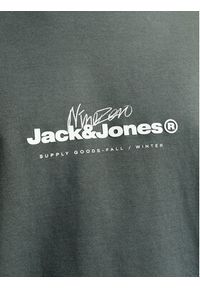 Jack & Jones Longsleeve Charlie 12265426 Szary Regular Fit. Kolor: szary. Materiał: syntetyk, bawełna. Długość rękawa: długi rękaw #4