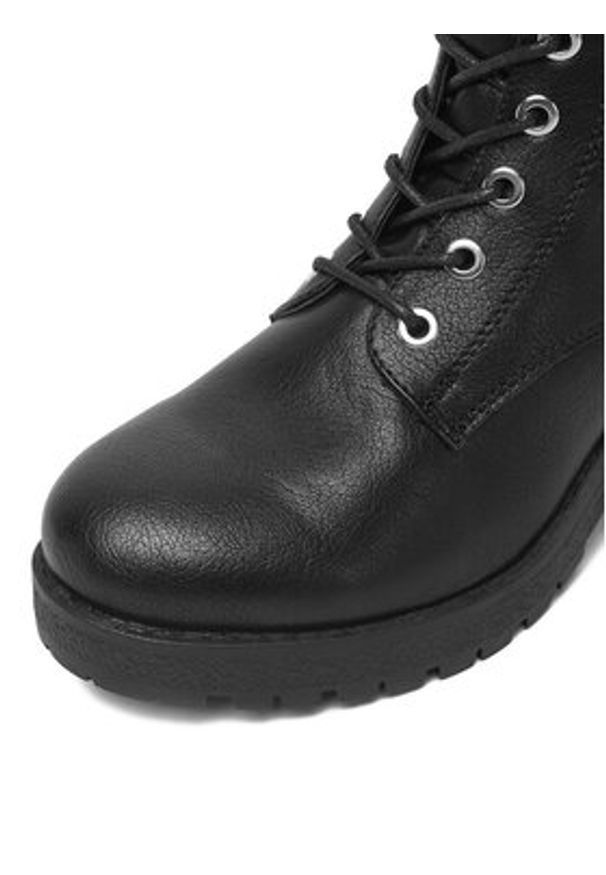 Beverly Hills Polo Club Trzewiki EO-WS0680-01 Czarny. Kolor: czarny. Materiał: skóra