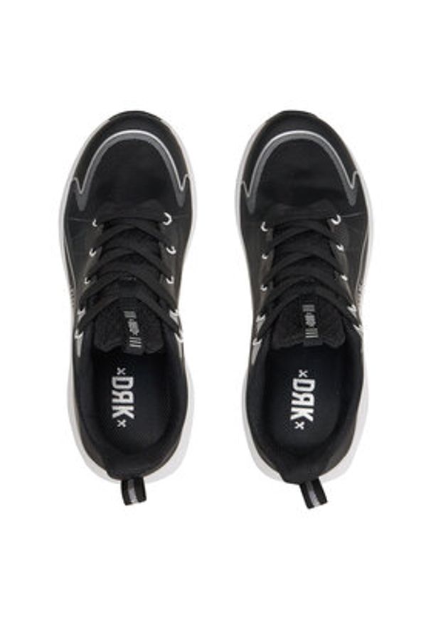 Dorko Sneakersy Infinity DS24S31W Czarny. Kolor: czarny. Materiał: mesh, materiał