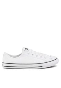 Converse Trampki Ctas Dainty Ox 564984C Biały. Kolor: biały. Materiał: skóra