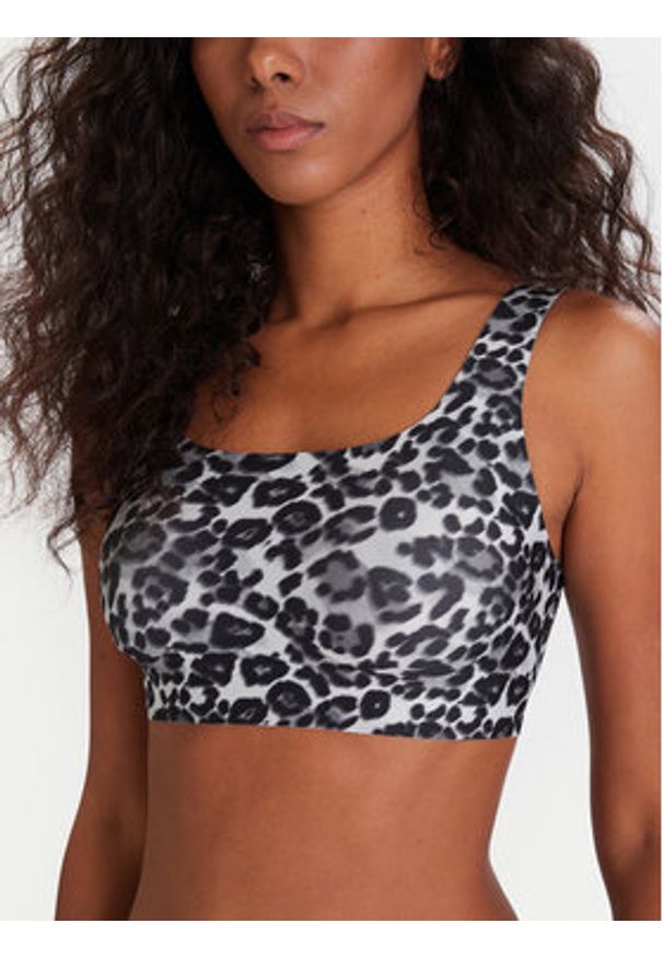 Chantelle Biustonosz top Soft Stretch C11DQ3 Szary. Kolor: szary. Materiał: syntetyk