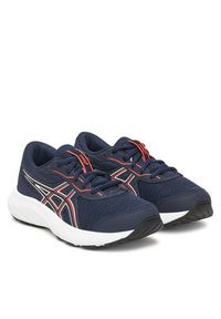 Asics Buty do biegania Contend 9 Gs 1014A337 Granatowy. Kolor: niebieski. Materiał: mesh, materiał #4
