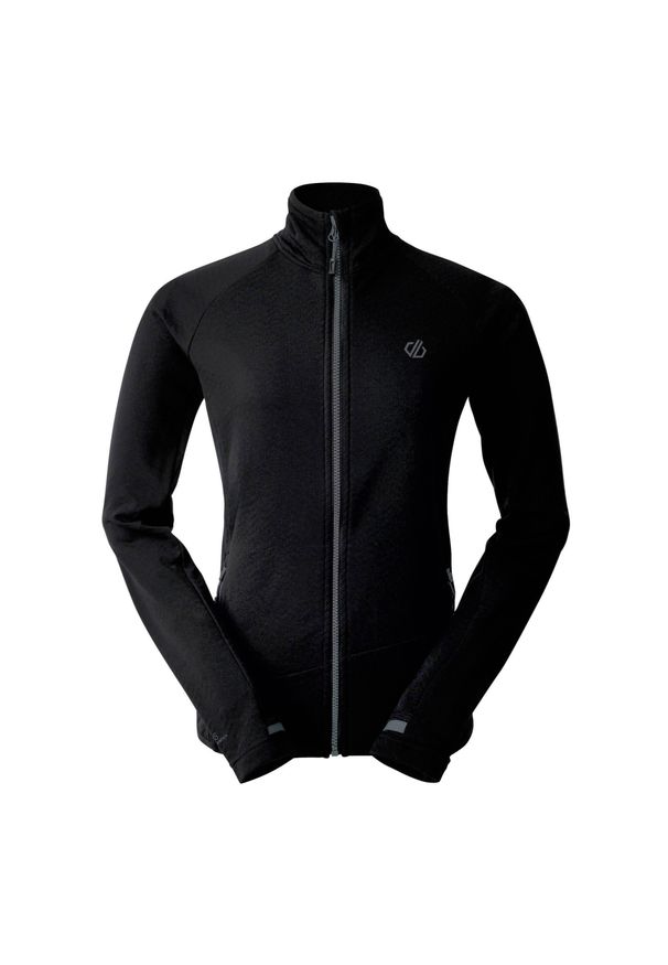 DARE 2B - Bluza Damska Emerging Core Stretch Base Layer Top. Kolor: czarny. Sport: turystyka piesza