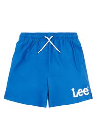 Lee Szorty kąpielowe Wobbly Graphic LEE0102 Niebieski. Kolor: niebieski. Materiał: syntetyk #1