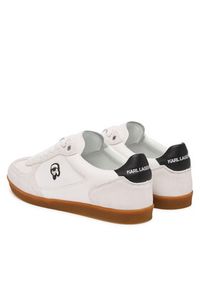 Karl Lagerfeld - KARL LAGERFELD Sneakersy Kandidate KL63833N Biały. Kolor: biały. Materiał: zamsz, skóra #3