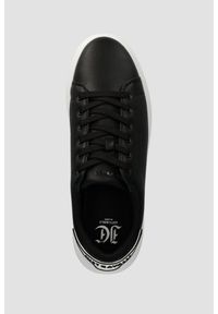 Just Cavalli - JUST CAVALLI Czarne sneakersy FONDO URSA DIS. 2, Rozmiar 42. Kolor: czarny