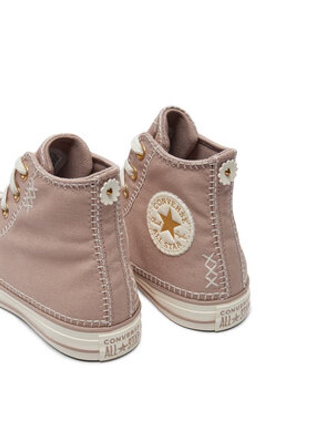 Converse Trampki Chuck Taylor All Star Crafted Stitching A07548C Brązowy. Kolor: brązowy. Materiał: materiał