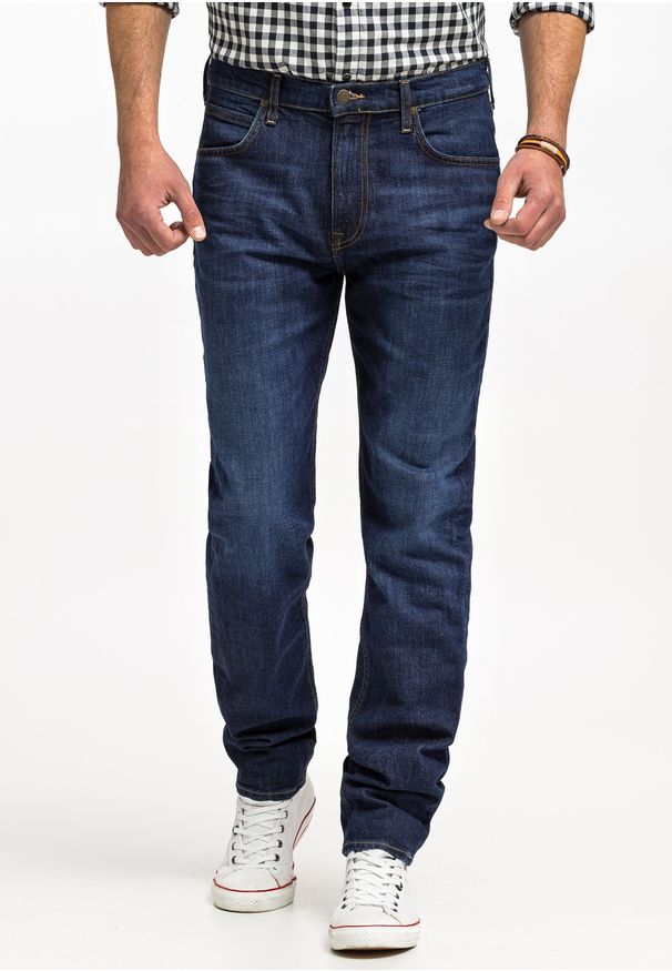 Lee - LEE AUSTIN MĘSKIE SPODNIE JEANSOWE JEANSY DŻINSY WORN FOAM L733KNIF