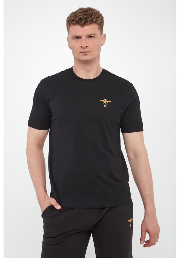 Aeronautica Militare - T-shirt męski z logo AERONAUTICA MILITARE