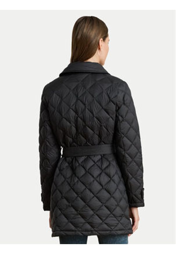 Lauren Ralph Lauren - LAUREN RALPH LAUREN Płaszcz zimowy 297979514001 Czarny Straight Fit. Kolor: czarny. Materiał: syntetyk. Sezon: zima