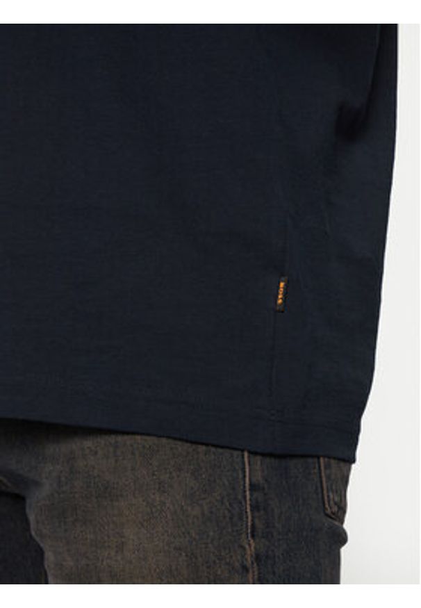 BOSS T-Shirt Spiderbat 50534924 Granatowy Regular Fit. Kolor: niebieski. Materiał: bawełna