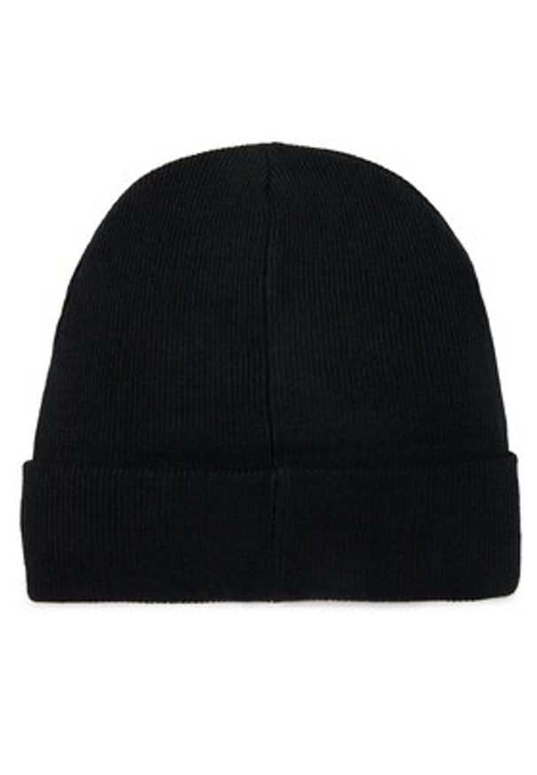 Calvin Klein Jeans Czapka Minimal Monogram Beanie K60K611542 Czarny. Kolor: czarny. Materiał: materiał