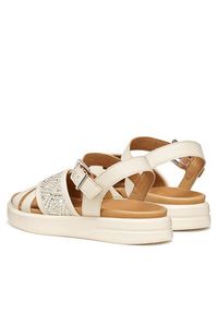Geox Sandały D Xand 2S D65PAB 09B11 C1122 Écru. Materiał: skóra #6