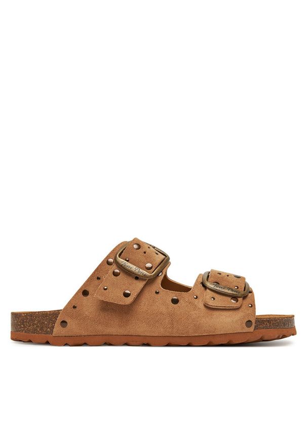 Klapki Toni Pons. Kolor: brązowy