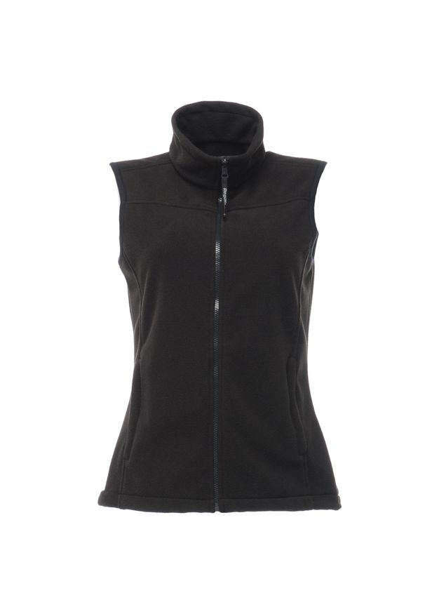 Regatta - Damska Kamizelka Polarowa Ablaze. Kolor: czarny. Materiał: polar. Sport: turystyka piesza