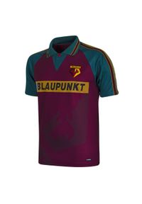COPA FOOTBALL - Koszulka retro piłkarska dla dorosłych - Watford FC 1995/96 Gość - Czarna. Kolor: czerwony. Sport: piłka nożna #1
