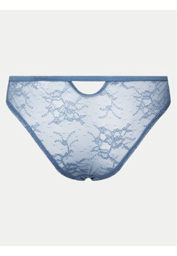 Hunkemöller Figi brazylijskie Molly 204621 Niebieski. Kolor: niebieski. Materiał: syntetyk