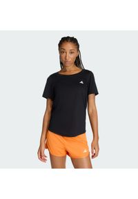 Adidas - Koszulka Workout Essentials Scoop Neck. Kolor: czarny, wielokolorowy, biały. Technologia: ClimaCool (Adidas). Sport: fitness #1