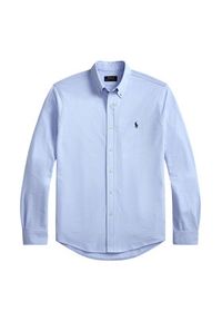 Polo Ralph Lauren Koszula 710654408505 Niebieski jasny Regular Fit. Typ kołnierza: polo. Kolor: niebieski. Materiał: bawełna #7