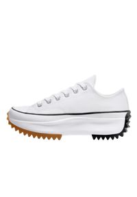 Trampki Converse Run Star Hike Ox. Okazja: na co dzień. Kolor: biały. Materiał: materiał. Sport: bieganie #1
