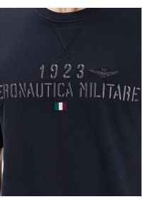 Aeronautica Militare T-Shirt 231TS2099J584 Granatowy Regular Fit. Kolor: niebieski. Materiał: bawełna